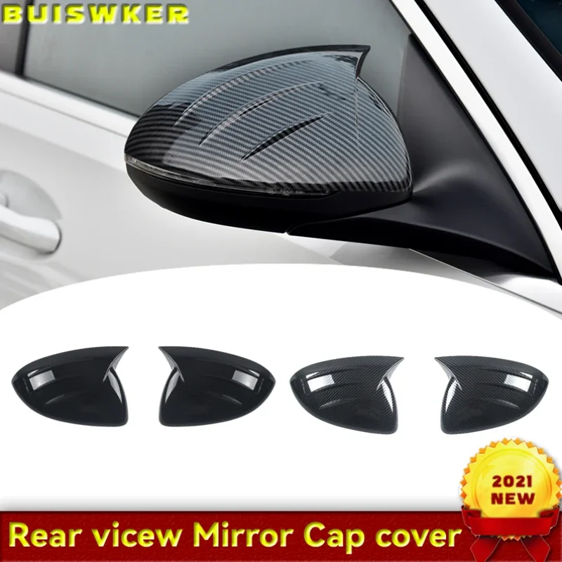 

Carbon Fiber Rear View Mirror Cover for 2021 Mercedes w223 S series w206 C series interior trim accessories