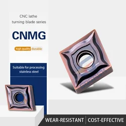 CNMG120408-EF DBG205 CNMG120404-EF DBG205 High Quality Numerical Control Lathe Cutting Inserts CNMG Series Lathe Turning Blades