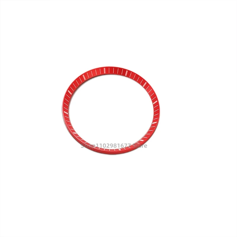 30.5mm SKX007 Copper Red Green Blue Chapter Ring Black White Scale Index Fit For SKX007 SKX009 SKX013 NH35 NH36 Movement