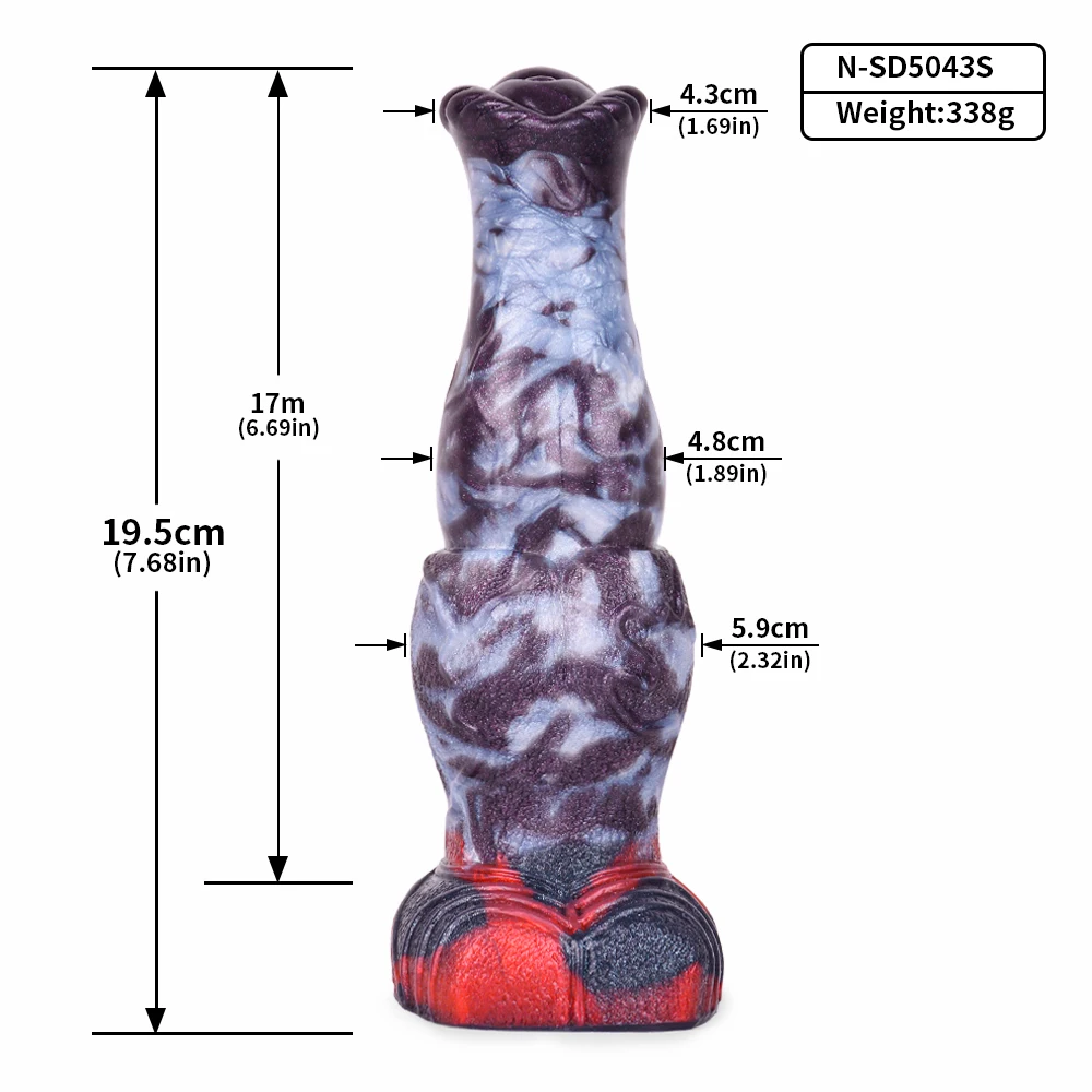 FAAK Fantasy Dog large Knot Dildo With Sucker Silicone Animal Penis Anal Plug Sex Toys For Women Men Female Masturbator Big Dong