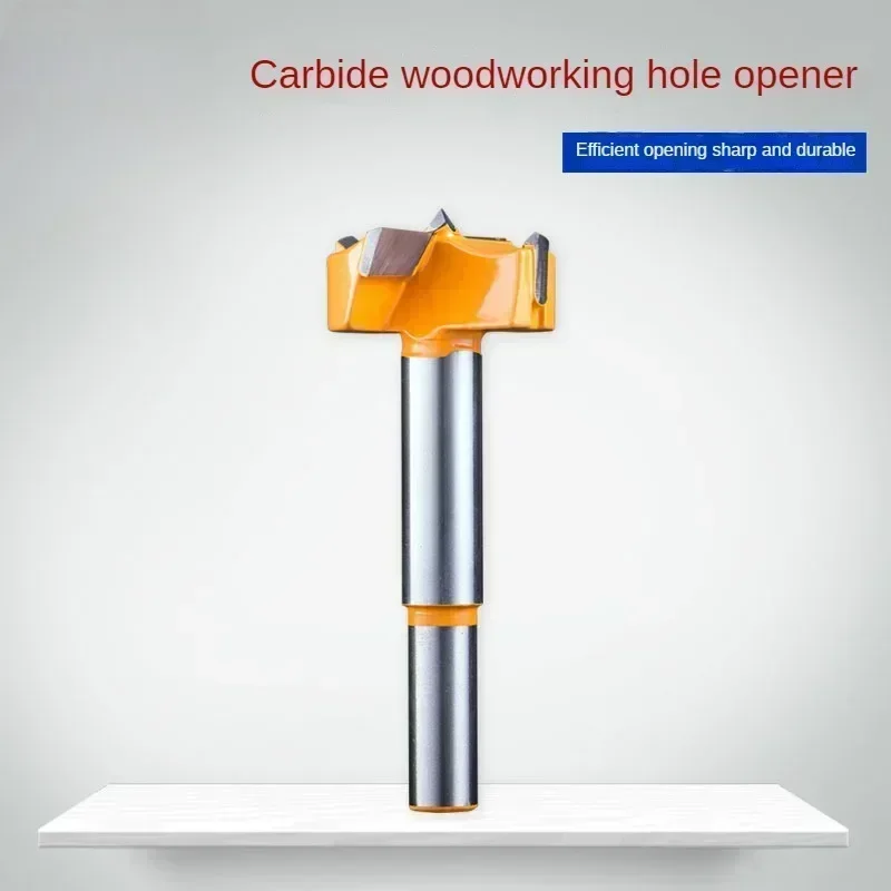 Superior Hard Alloy Woodworking Hole Saw, Extended Drill Bit and Multifunctional Plastic Hole Opener by Dongcheng