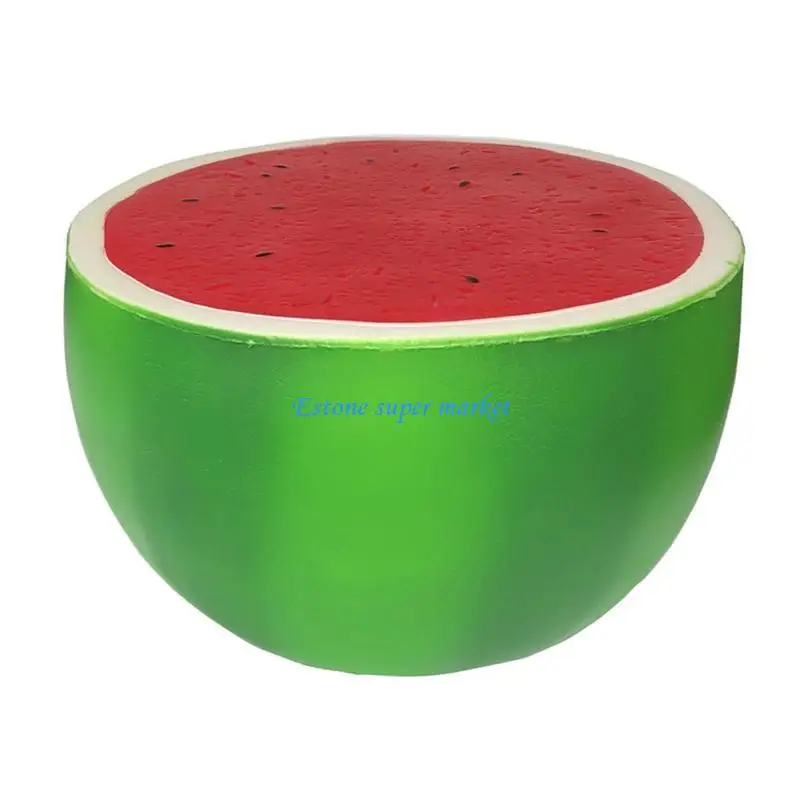 090B 10in Bóp Dưa Hấu Cho Chơi Thực Phẩm Cảm Giác Thông Hơi Đồ Chơi Mới Lạ Trò Chơi Khăm Bịt Miệng Giảm Căng Thẳng Đạo Cụ