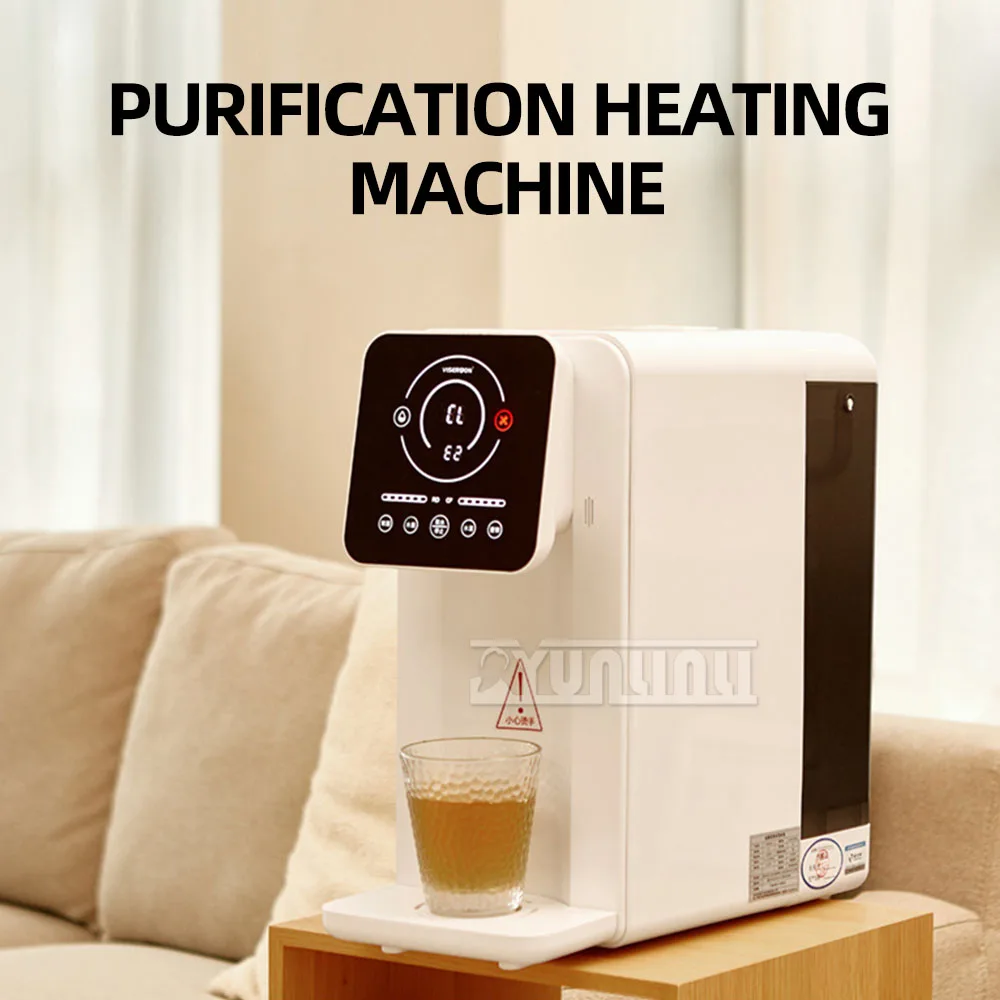 Sistem membran RO rumah tangga, Filter pemurni air hidrogen kaya Air Ionizer Dispenser air mendidih