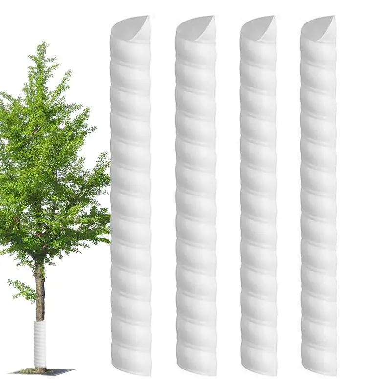 4pcs Tree Guards Garden Outdoor Anti slip Tree Trunk Protector Wrap Multifunctional Tree Protection Cover to Protect Saplings