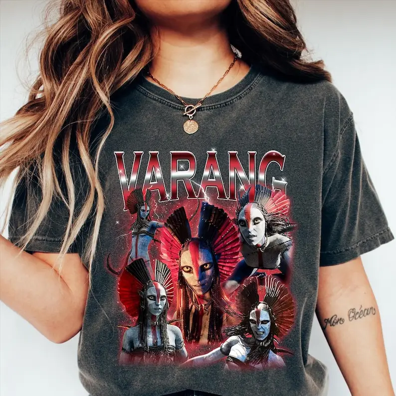 Varang Avatar 3 Fire and Ash Shirt - Fantasy Warrior Tee - Avatar Movie Fan Shirt - Unieke Fire and Ash, Avatar Lovers