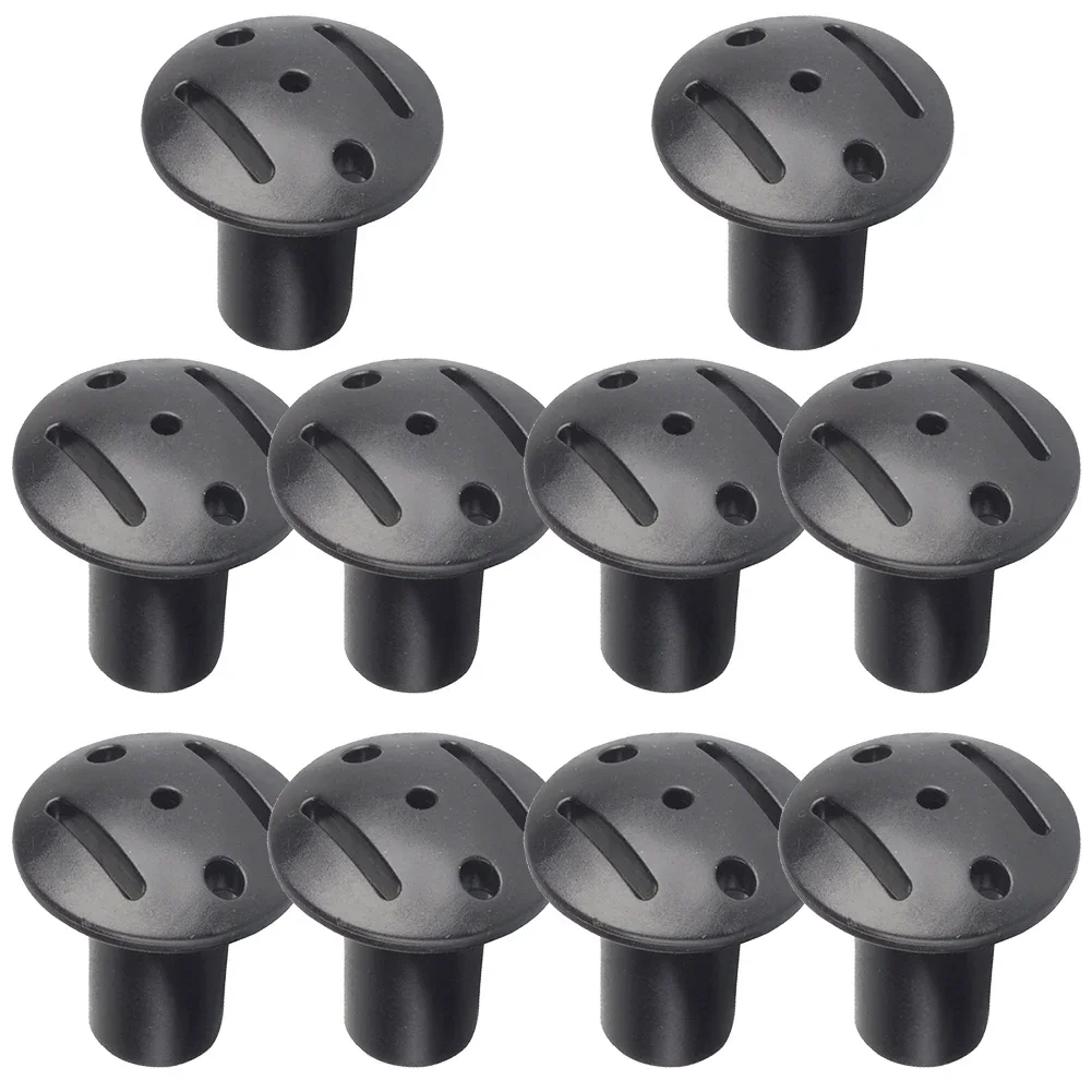 4/10 قطعة العلامة التجارية الجديدة عمود الخيمة قاعدة المظلة القطب مكافحة ثقب الغطاء الواقي عمود الخيمة غطاء المظلة القطب غطاء قارب دعم غطاء القطب #5