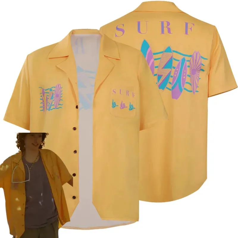 

Things Season 4 Max Mayfield Shirt Cosplay Costume Halloween Carnival Suit HY1786