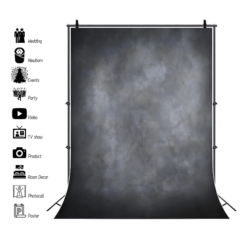 Абстрактные градиентные фоны, однотонные автопортретные фоны для новорожденных на день рождения, свадьбу, фотографии для фотостудии