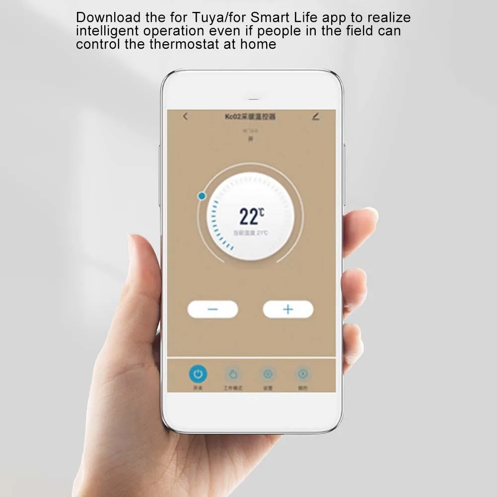 Termostato inteligente WiFi para Tuya, controlador de temperatura programable, aplicación eléctrica, calefacción de suelo de agua remota, calor de suelo eléctrico