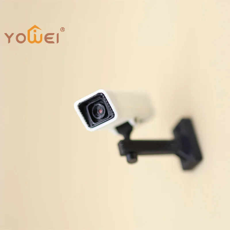 Latest 1/12 Dollhouse Mini Surveillance Camera Model Dollhouse Home Decoration Accessories Dolls Home Micro Scene Ornament