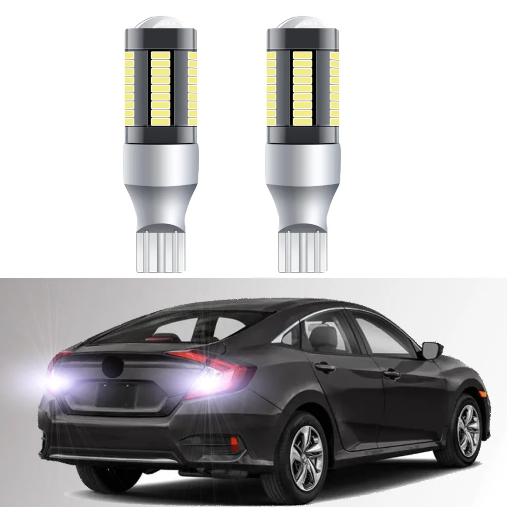 

2Pcs For Honda Civic 2018 2019 2020 2021 2022 Sedan Coupe Hatchback LED Backup Reversing light Bulb Canbus