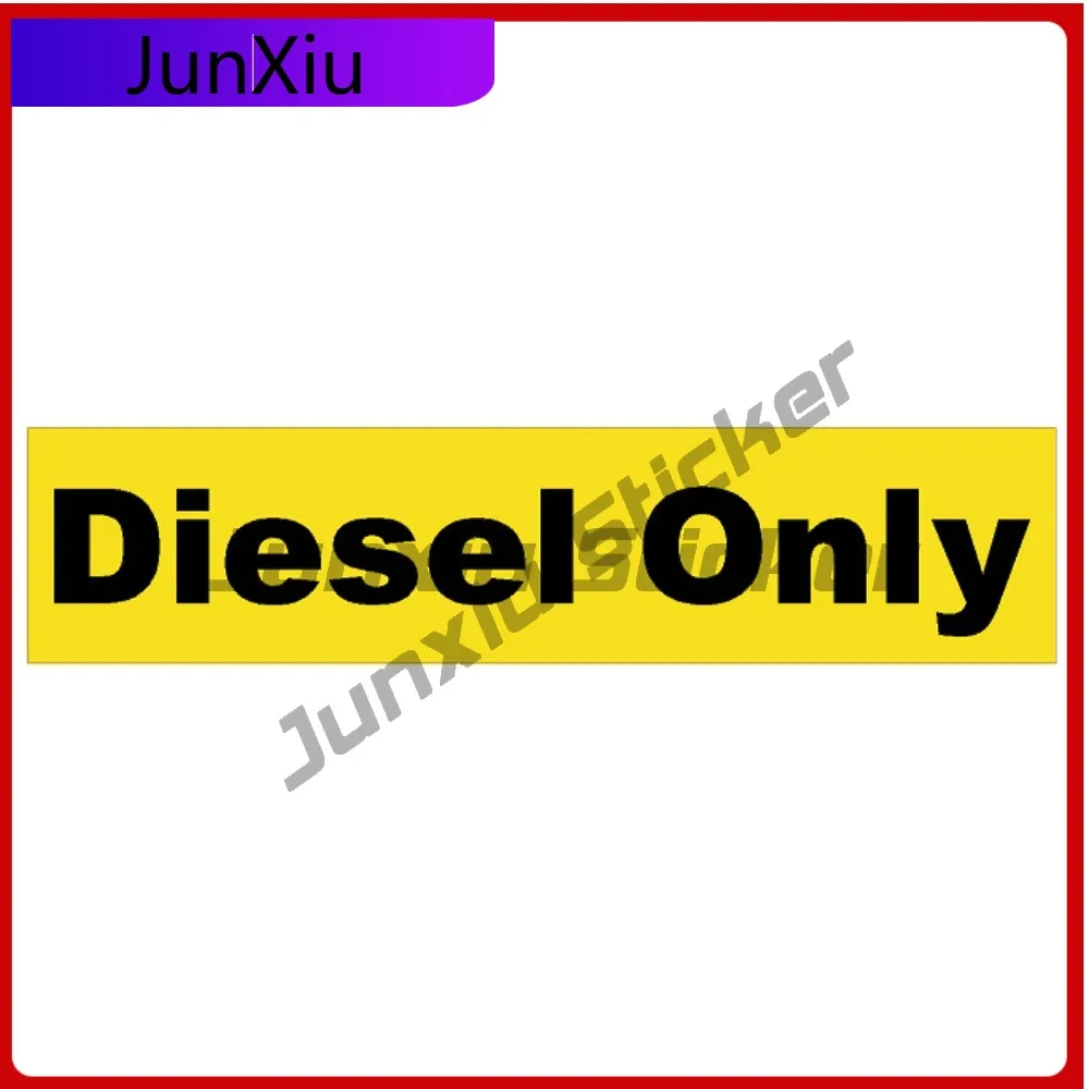 

Diesel Only Fuel Door Sticker Truck Label Tank Safety Warning Vinyl Scratch-proof Decal Accessories Refit Stickers For Rv Car