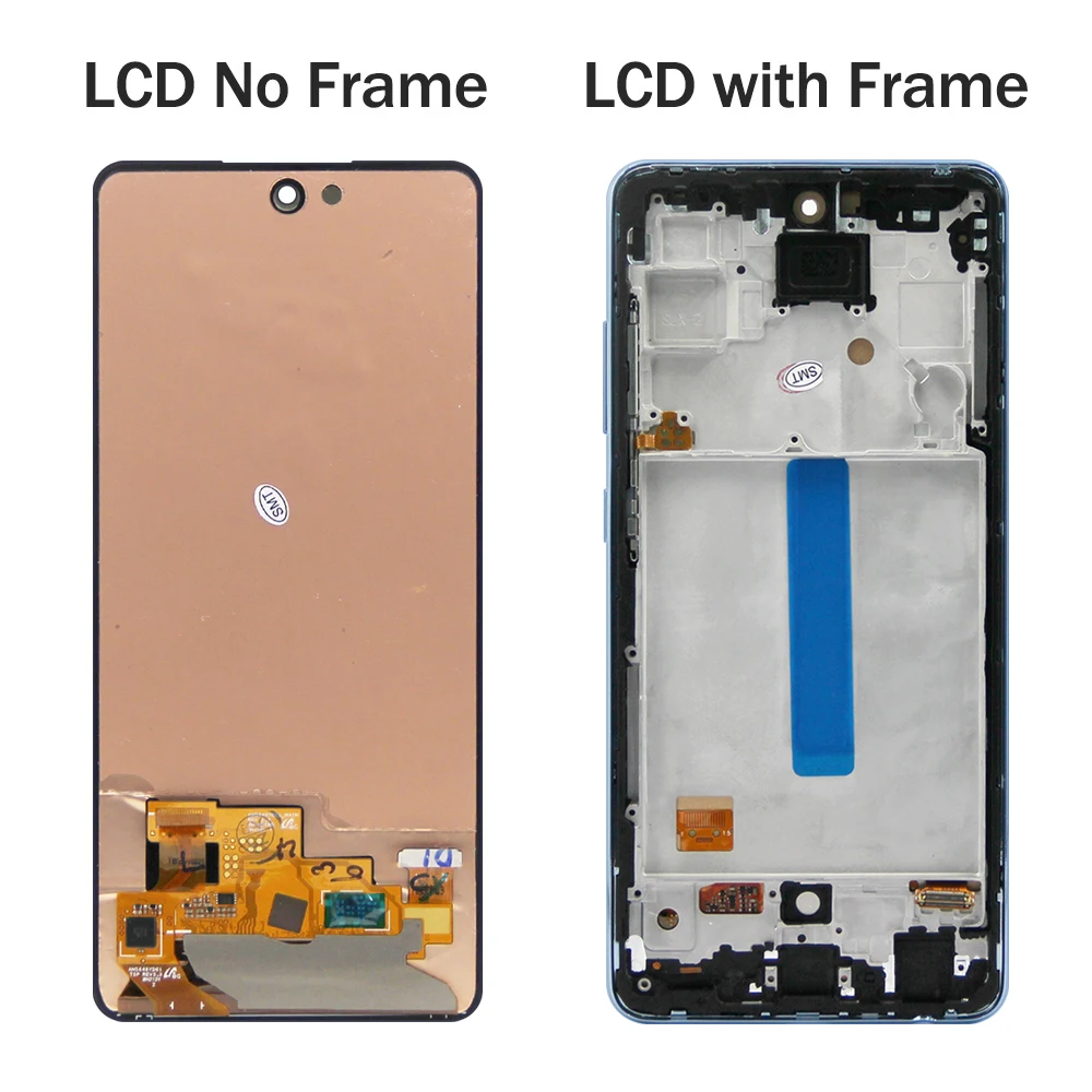 Screen for Samsung Galaxy A52 5G A526 A526B 526B/DS Lcd Display Digital Touch Screen with Frame for Samsung A52 5G Screen Parts