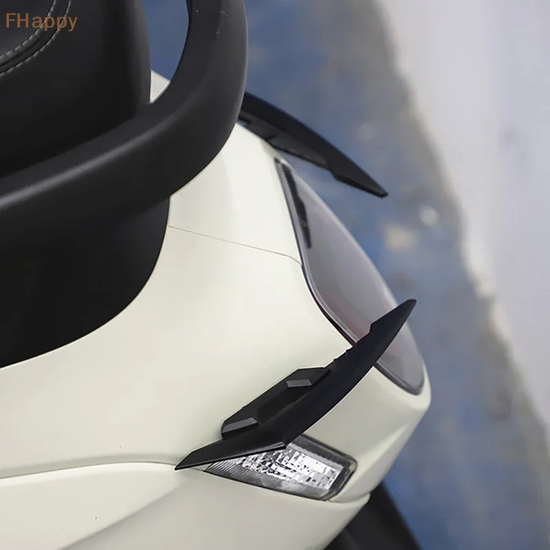 

1 Pair Aerodynamic Spoiler Dynamic Wing Decoration Sticker For Scooter Universal Motorcycle Winglet