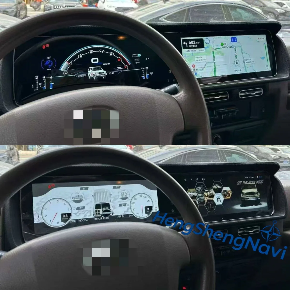 

Мультимедийный GPS-плеер G-Style 24.6" с CarPlay и Android Auto для Toyota Land Cruiser LC76 2007-2021