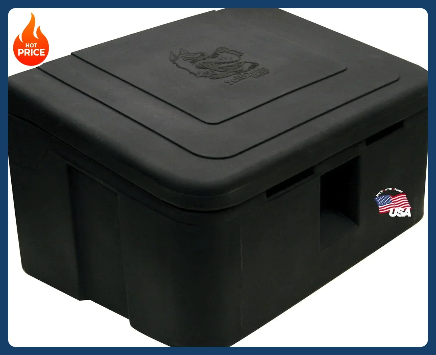 

[Бесплатная доставка! ]Покупки Products 9031105 Сверхмощный контейнер для хранения из полиэтилена, емкость 35 галлонов, универсальный контейнер для хранения соли и платы