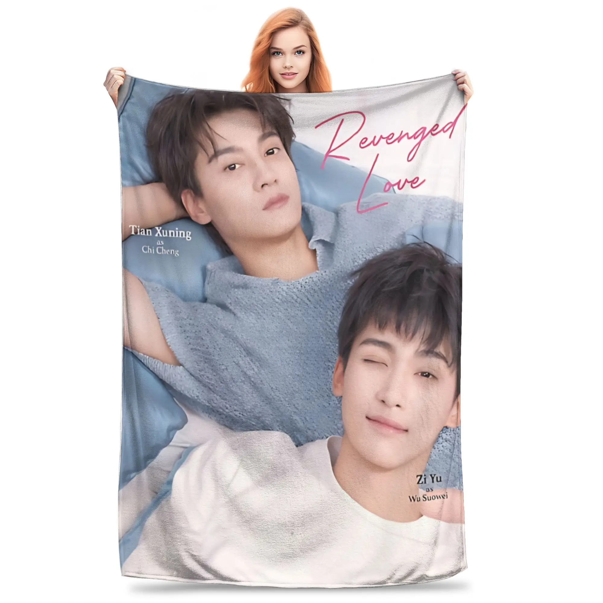 Revenged Love Chi Cheng SuoWei Tian XuNing ZiYu Blanket Ultra Soft Throw Blankets for Couch 50x60 Inch Multi-size Bedding Throws