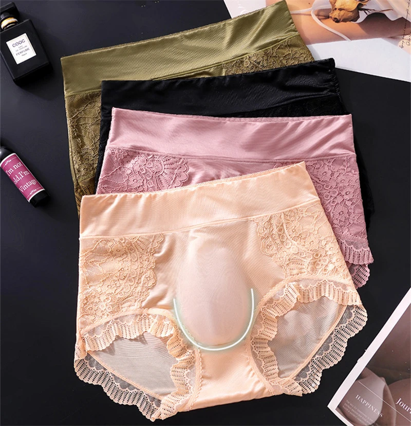 Sexy men's underwear Ice silk lingeries for man adults 18 plus cuecas masculina lace mesh cueca 3D seamless calzoncillos hombre