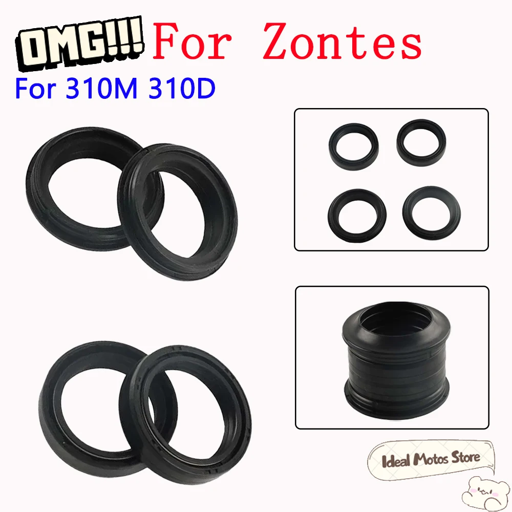 

For Zontes M310 ZT310-M 310D Front Fork Seals Dust Cover Motorcycle Offroad Adventure Accessories Shock Absorber Parts