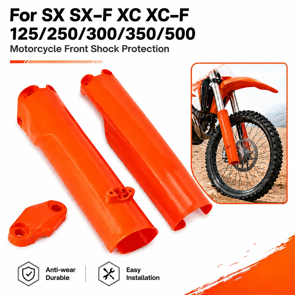 Motorcycle Front Shock Protection Front Fork Guard For KTM SX/SX-F/XC/XC-F125 250 300 350 450 2023-2026 Dirt Bike Motocross