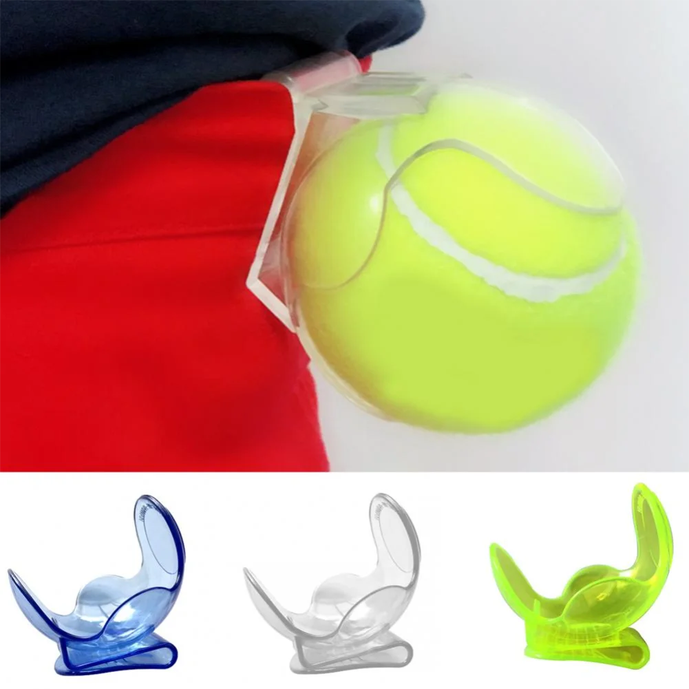 Tennis Ball Clip Waist Clip Tennis Ball Holder Convenient And Saves Time Tennis Training Equipment ABS Waistband Clip Holder