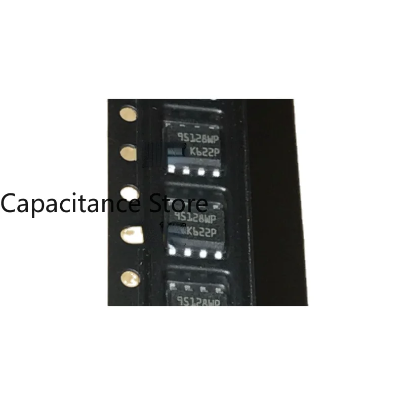 10PCS Original M95128-WMN6TP 95128WP SMD SOP8 Brand New Imported Memory Chip