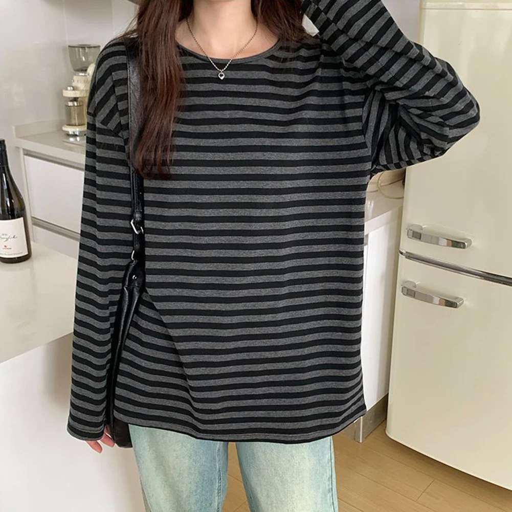 For Street Fashion Streetwear Shirt Everyday Casual Black Gray As Pictures Show Oversize 95 Polyester 5 Spandex