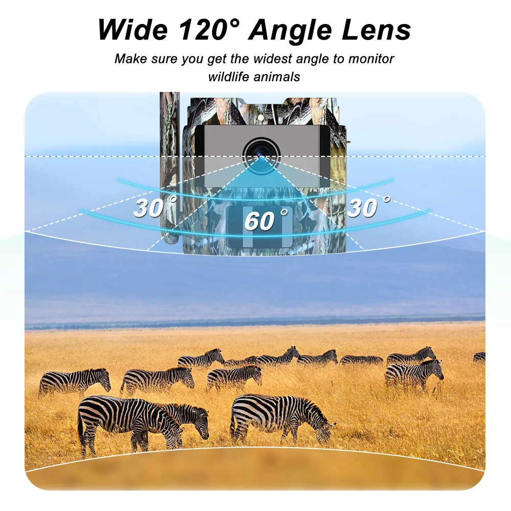 PEGATAH 4G Solar Trail Camera with 2K Video & 14MP Pictures, IR Night Vision for Wildlife Monitoring and Hunting