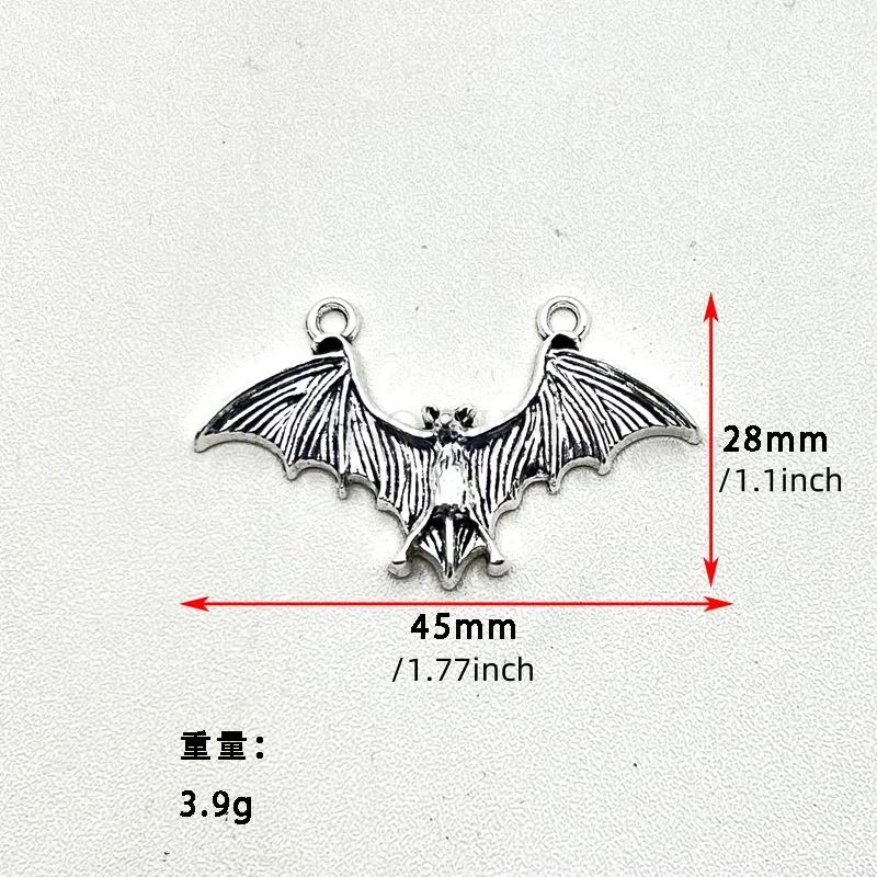 10PCSBat Connector Charms Bat Wings Vampire Pendant Fit Jewelry Making DIY Jewelry Findings