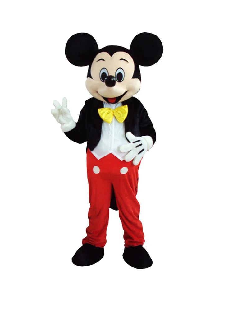Neues Maus-Maskottchen-Kostüm Cartoon-Werbung Geburtstagsfeier Events Erwachsenen-Cosplay-Kostüm Maskerade Feiertagsgeschenk Halloween-Geschenk