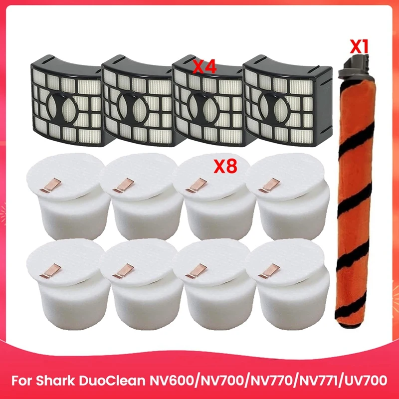 

13 шт. вакуумный фильтр и комплект щеток для Shark Duoclean NV600 NV700 NV770 NV771 UV700 аксессуары для пылесоса