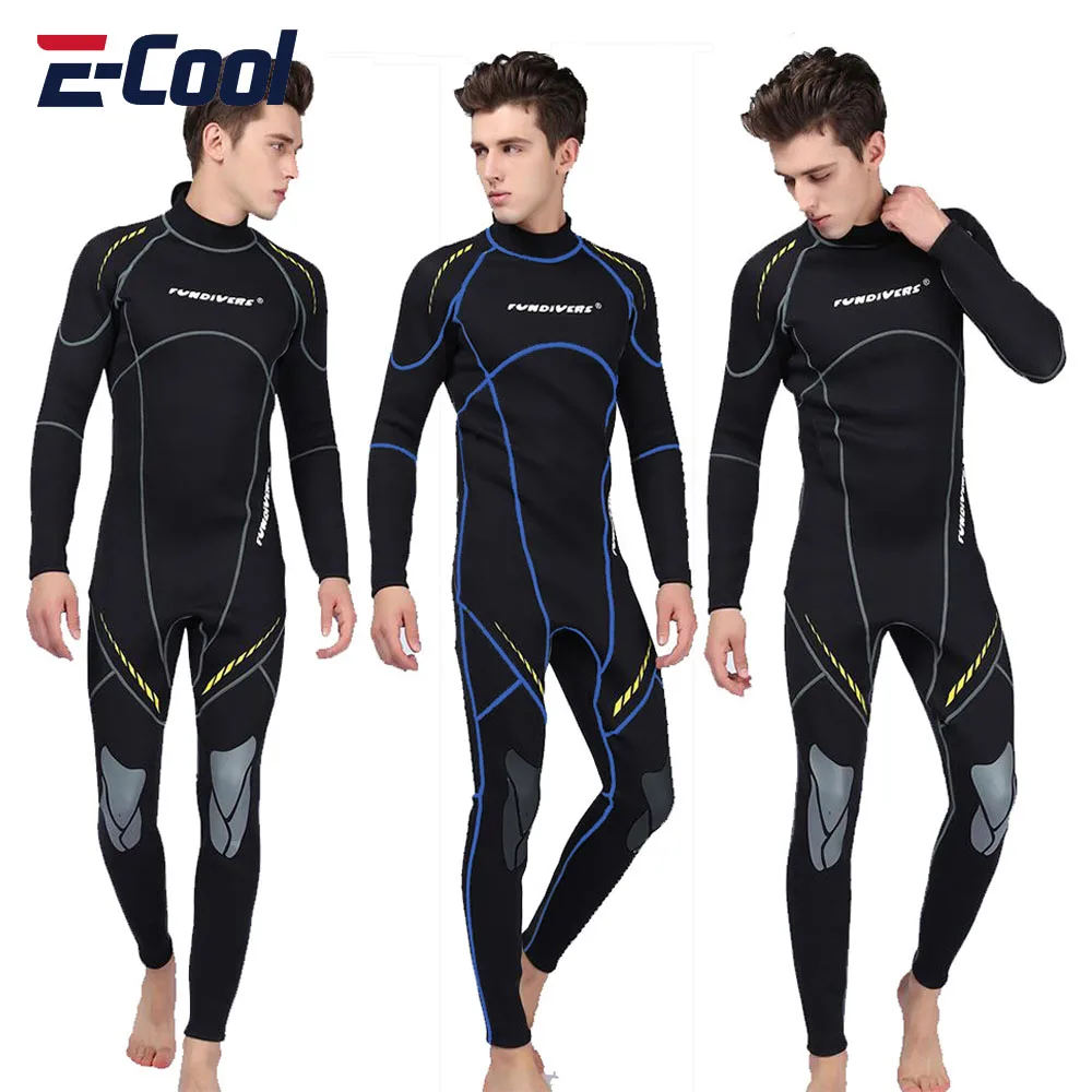 

Men's Neoprene Wetsuit Scuba Diving Swimsuit 3MM Thermal Warm Wetsuits Full Suit Swimming Surfing Kayaking Equipment