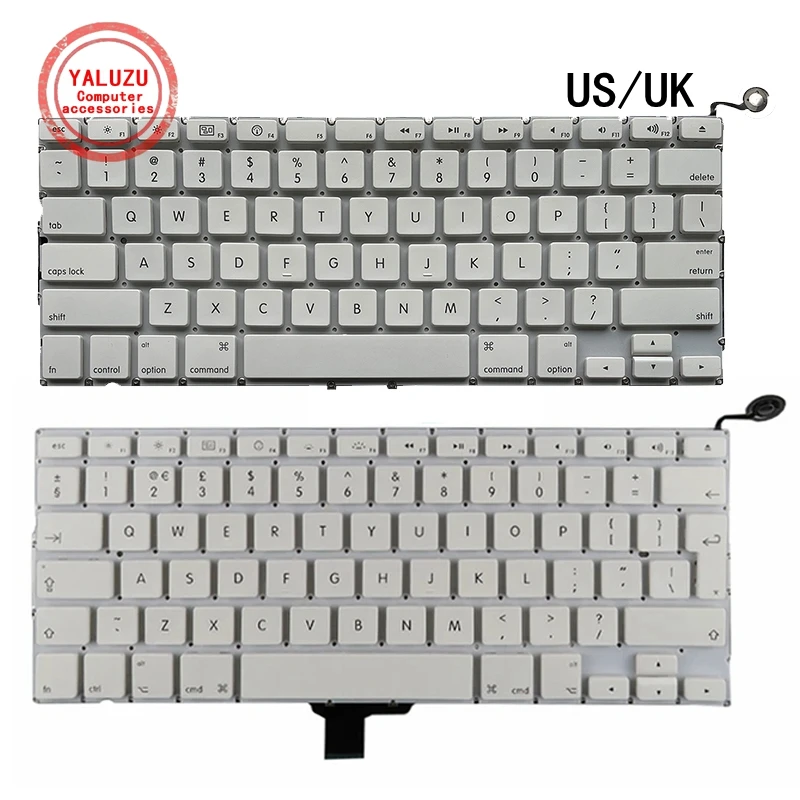 

US/UK English NEW Laptop Keyboard For Apple MacBook A1342 13 Inch