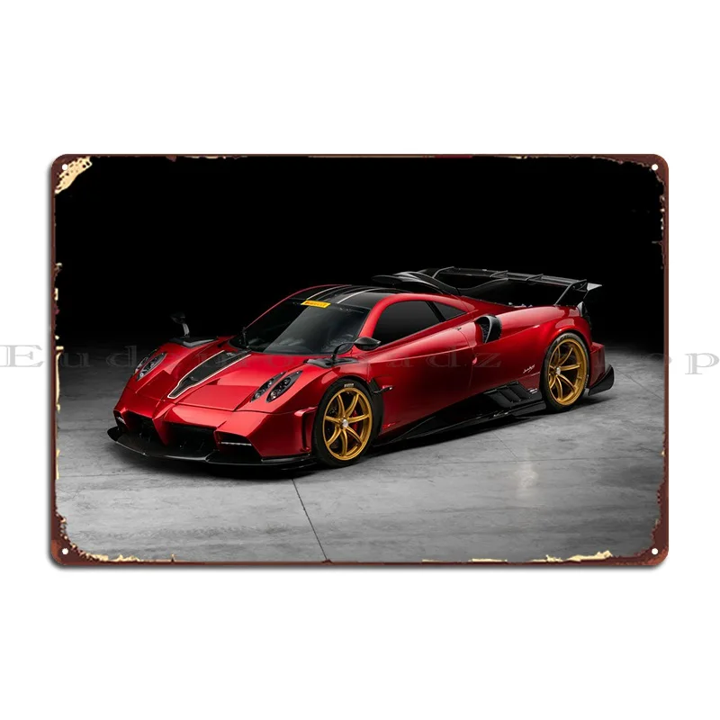 Pagani Imola Metal Plaque Club Garage Wall Decor Print Wall Cave Tin Sign Poster