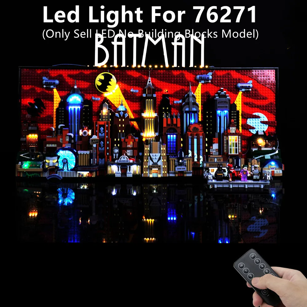 LED Light UP Lit For 76271 Building Blocks (No Model Bricks)