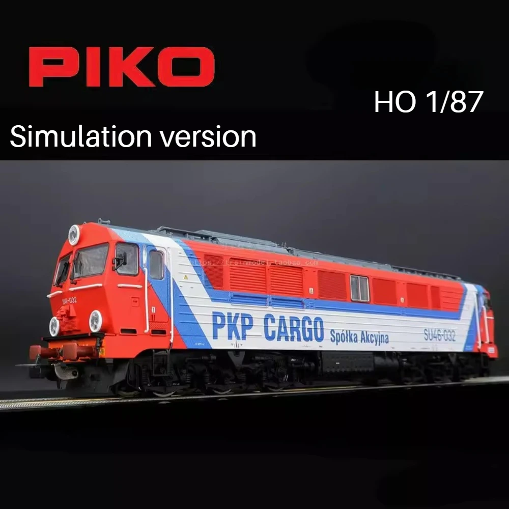 PIKO HO Type 1/87 Model Train SU46 Diesel Locomotive 52866 Simulation Version Collector's Edition Toy Train Boy's Toy Gift