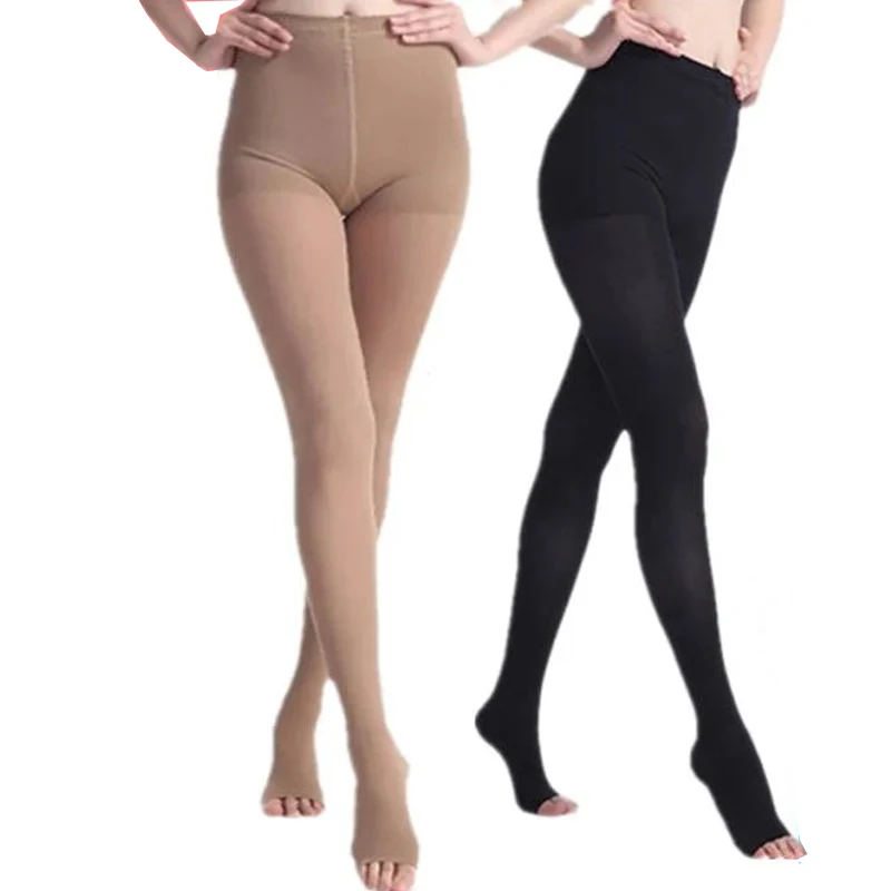 2025 20-30 Mmhg Medicella Closed Toe Compression Pantyhose High Waist For Varicose Veins Women Stockings Tights Choose 40-85kg