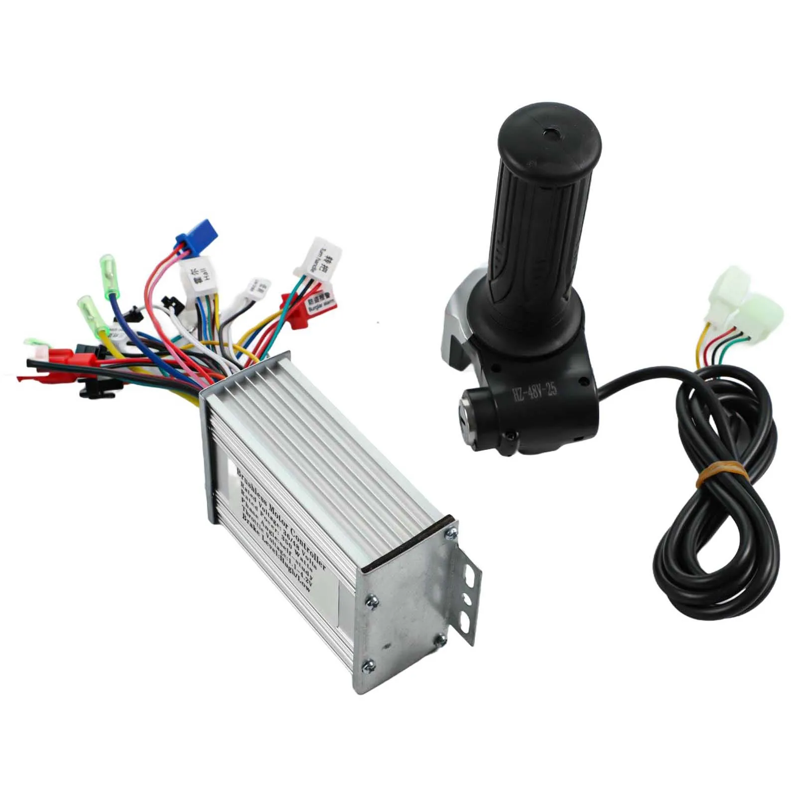 

Electric Bike Maintenance LCD Throttle Display Aluminium Alloy Controller Throttle Handlebar Silver Aluminum Alloy Construction