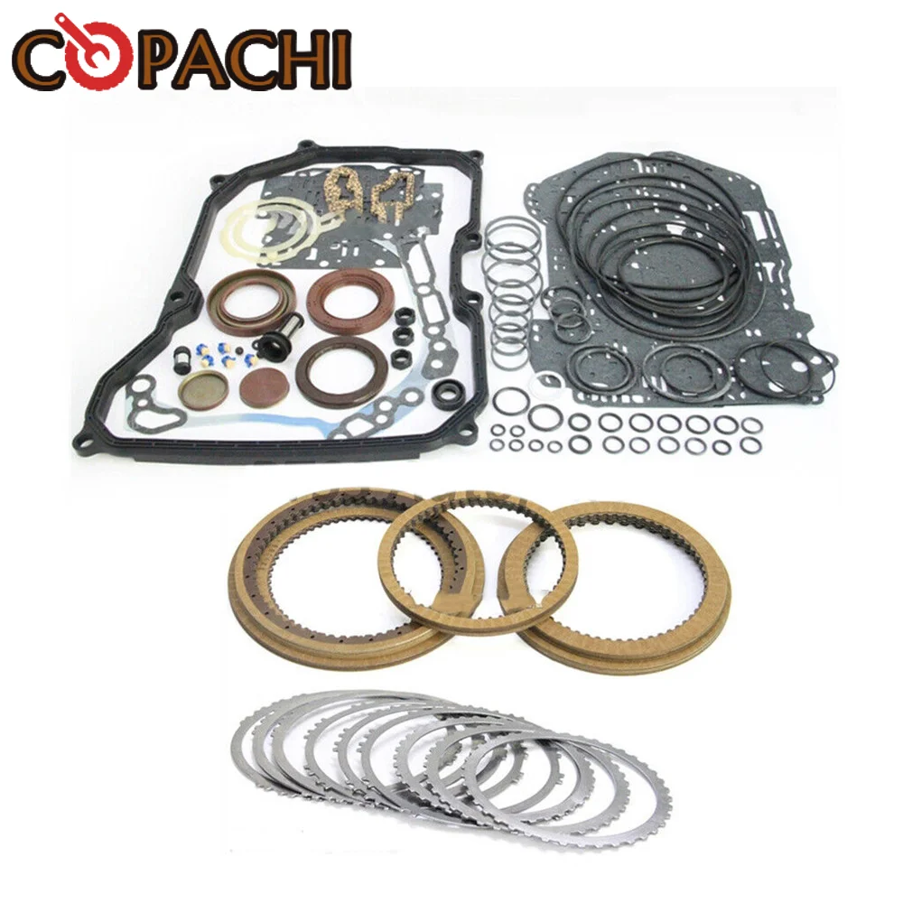 

09G TF60SN Transmissions Master Rebuild Kit Gasket Clutch Set for Beetle Jetta Transmissions Parts With 1 Year Warranty