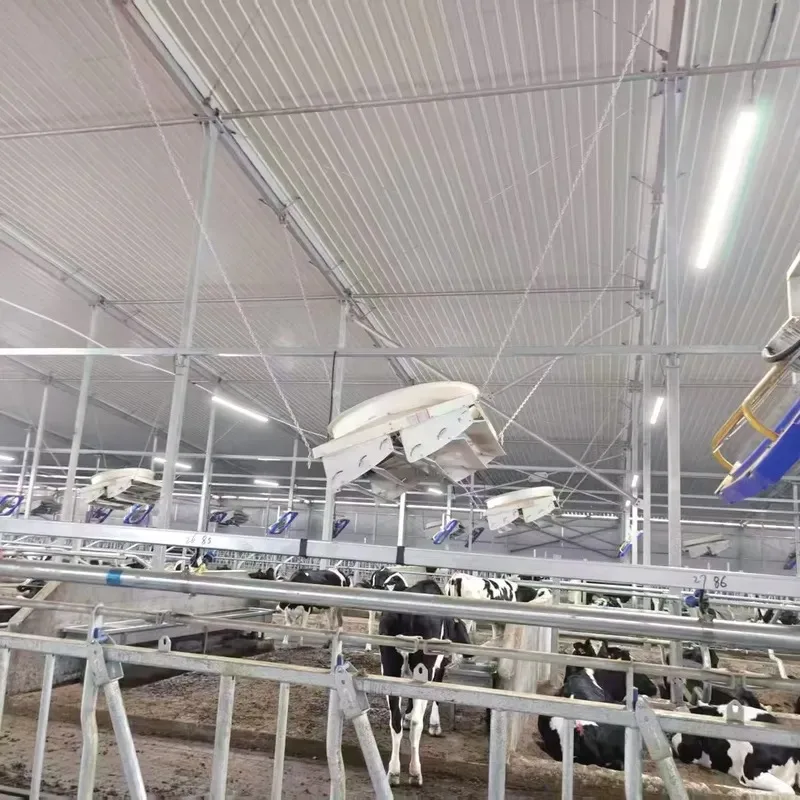 Large Wall Mounted Electric Livestock Exhaust Fan Cooling System for Dairy and Chicken Farms