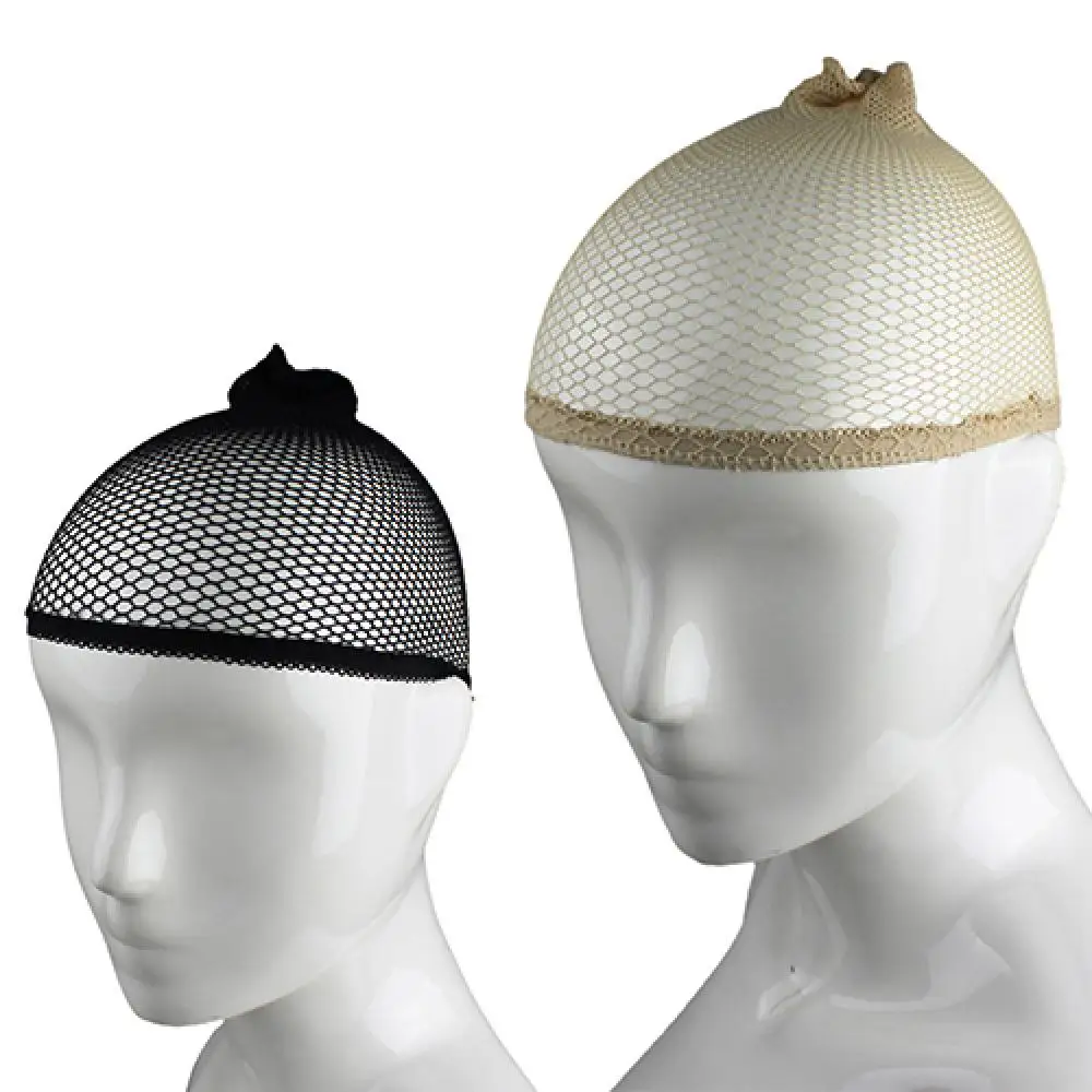 Unisex Strumpf Perücke Liner Cap Snood Nylon dehnbare Mesh Hairnets hochela tische Perücke Liner Cap Cover Hut Netz Haarschmuck