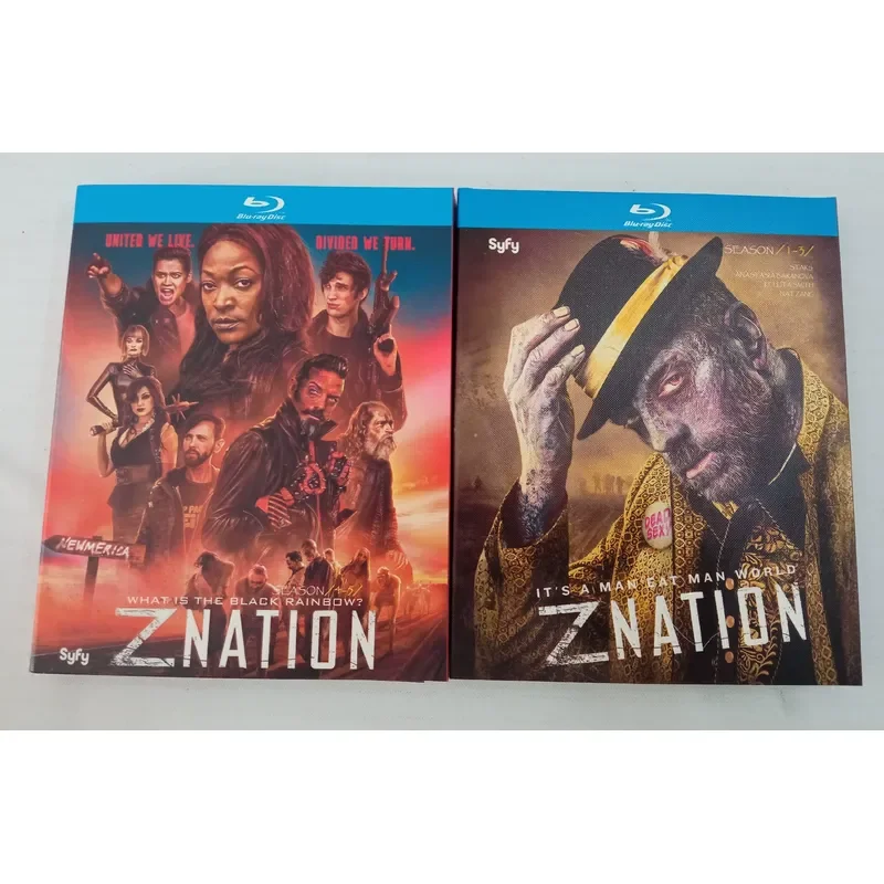 Zombie Nation Seasons 1 to 5 Blu-ray Disc Brand New Sealed with Real Photos