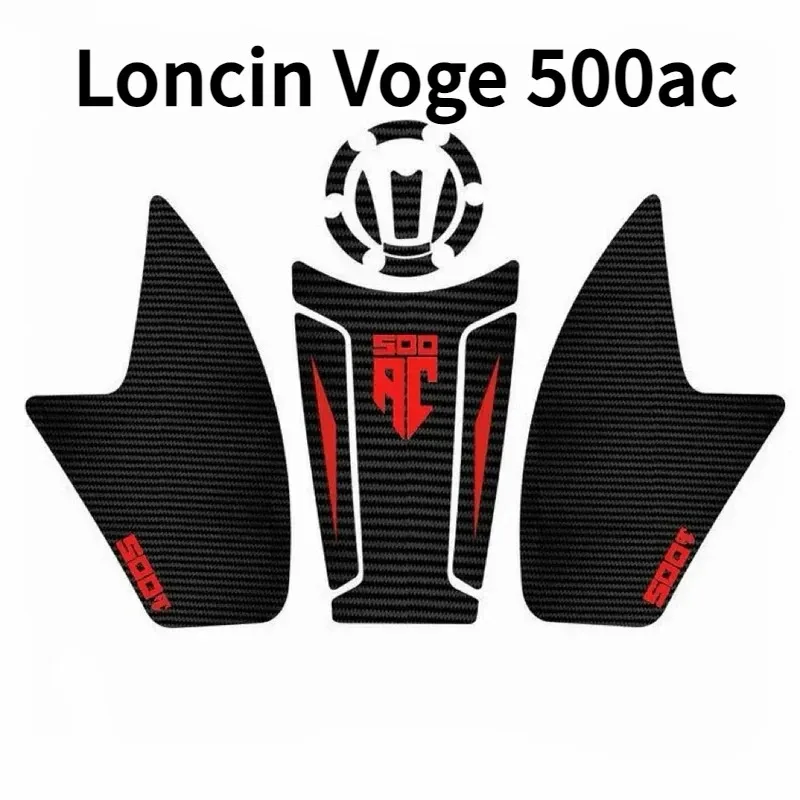 FOR Loncin Voge 500ac Non-Slip Stickers For Fuel Tank, Anti-Scratch Stickers , Decal