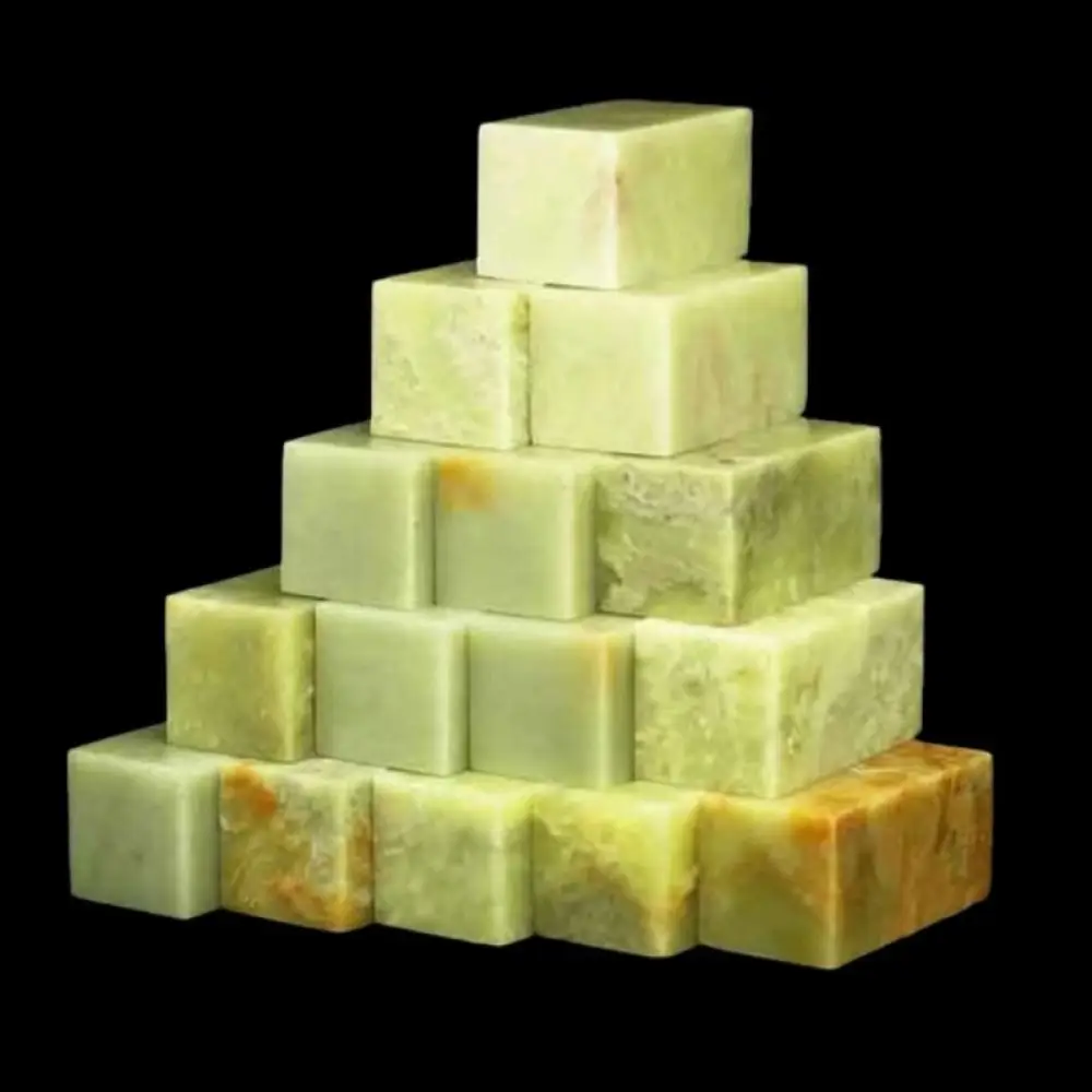 Professional Qingtian Stone Seal Stamp Block For Beginner Practice Natural Rock Material Hand Carving Art Crafts Supplies