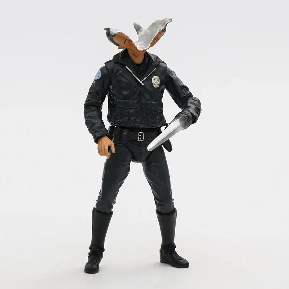 NECA Terminator 2 giorno del giudizio Ultimate T1000 moto Cop Action Figure giocattolo Figurine modello da collezione giocattolo