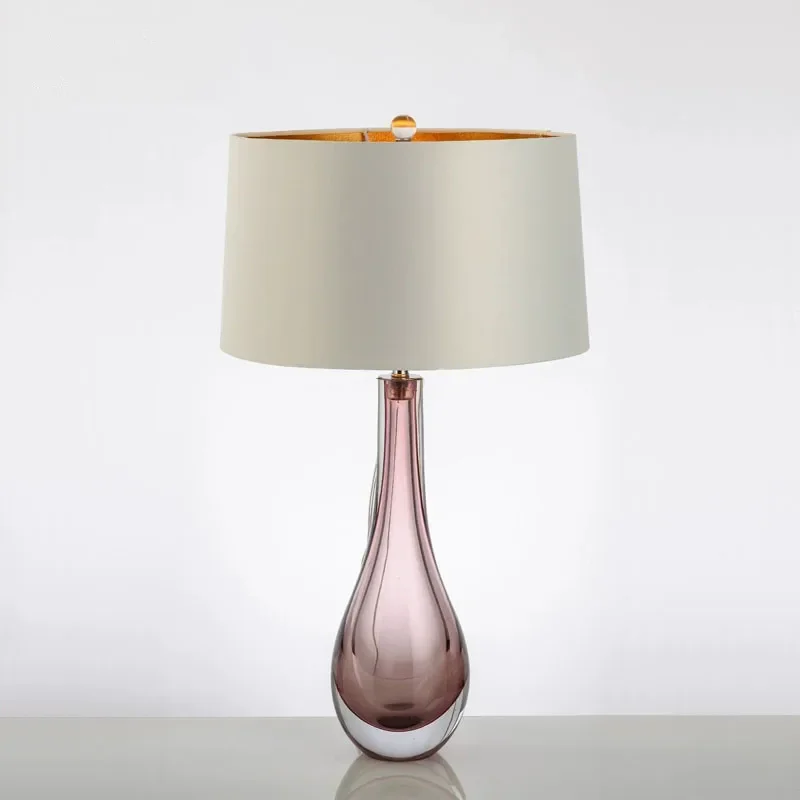 SEAN A Nordic Modern Glaze Table Lamp Fashionable Art  Iiving Room Bedroom  Hotel LED Personality Originality Desk Light