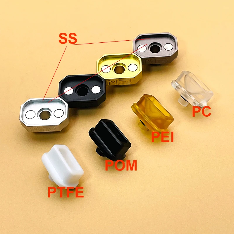 Punta de goteo Mag Square 510 para cigarrillo electrónico, atomizador RDA, boquilla de tanque RTA, para Billet BB Box Mod DotMod Dotaio Pod