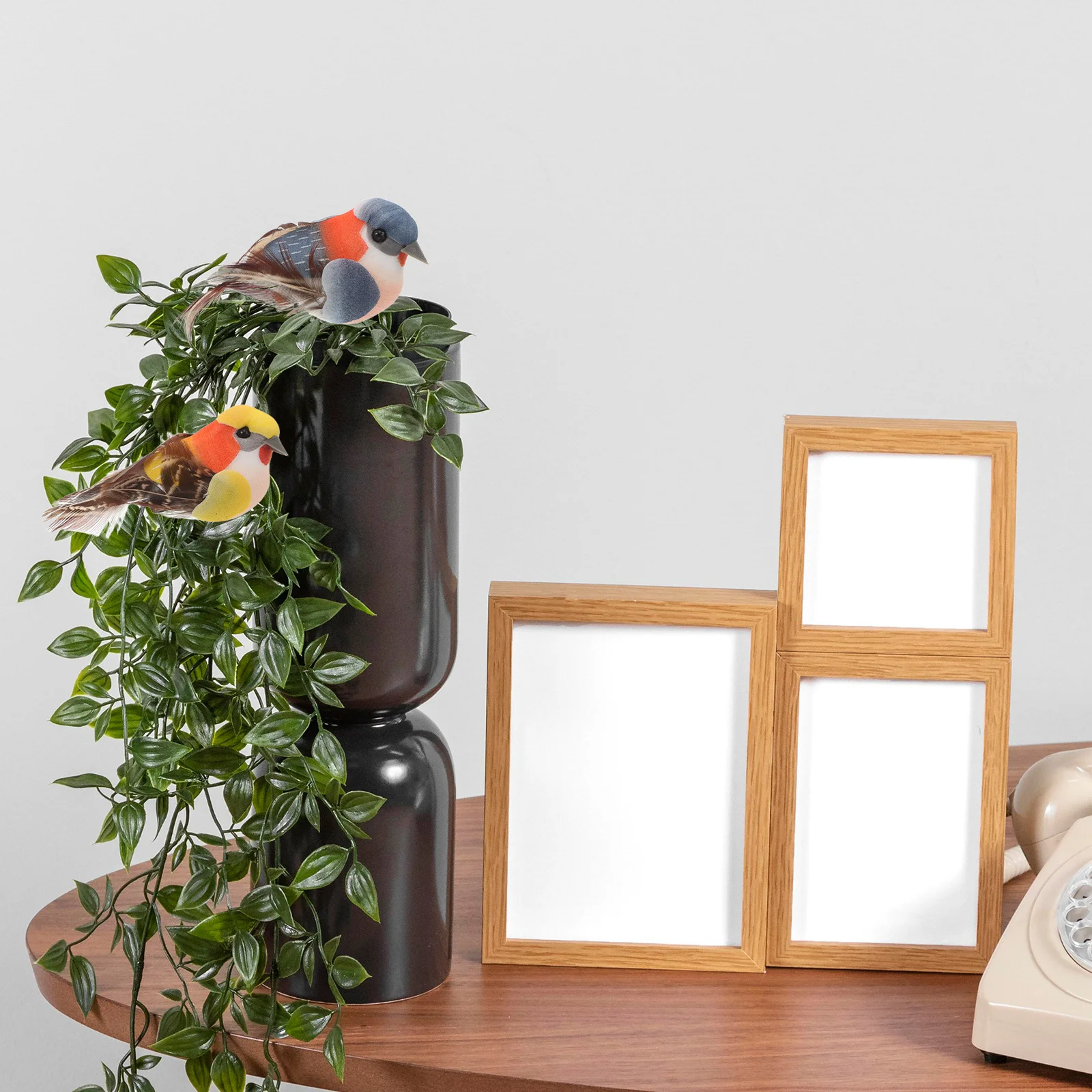 

12pcs Simulation Foam Birds Artificial Bird Decorations Realistic Small Figurines For Diy Craft Home Garden Party Decoration