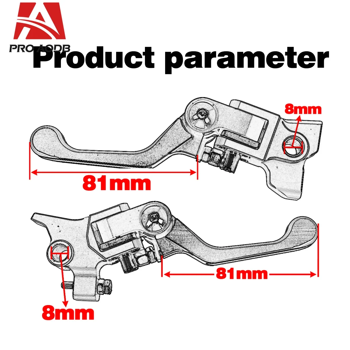 Motorcycle CNC Brake Clutch Lever Handle For KTM EXC EXCF SX XC XCW SXF XCFW Husqvarna TE FE FC GASGAS EX EXF MC MCF EC ECF