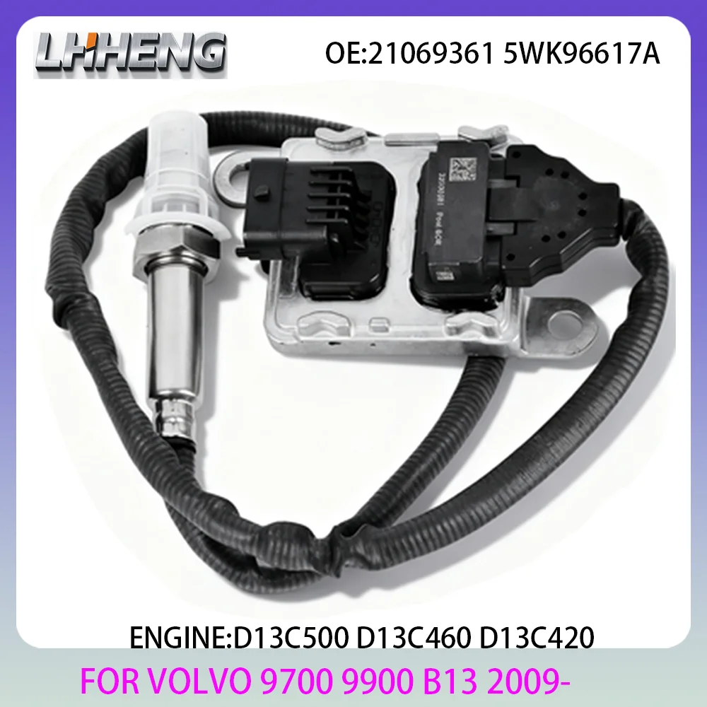 

5WK97366 New Nitrogen Oxygen NOx Sensor For VOLVO 9700 9900 B13 2009 21069361 D13C500 D13C460 D13C420 20789066